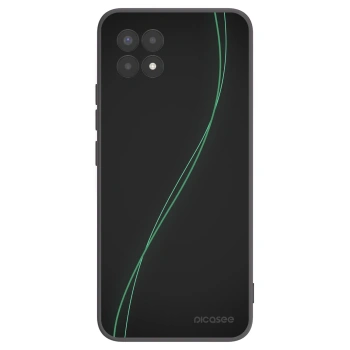 Picasee fekete szilikon tok az alábbi mobiltelefonokra Realme 8i - Be Different