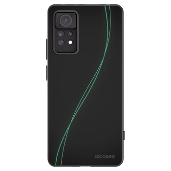 Picasee fekete szilikon tok az alábbi mobiltelefonokra Xiaomi Redmi Note 11 Pro - Be Different