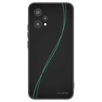 Picasee fekete szilikon tok az alábbi mobiltelefonokra Realme 9 Pro 5G - Be Different