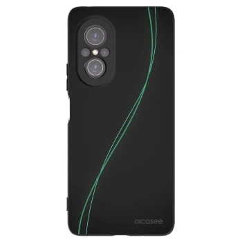 Picasee fekete szilikon tok az alábbi mobiltelefonokra Huawei Nova 9 SE - Be Different