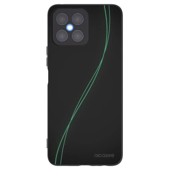 Picasee fekete szilikon tok az alábbi mobiltelefonokra Honor X8 4G - Be Different