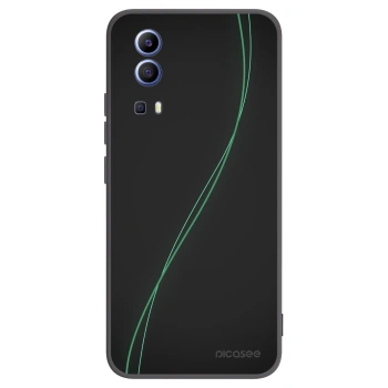 Picasee fekete szilikon tok az alábbi mobiltelefonokra Vivo Y52 5G - Be Different