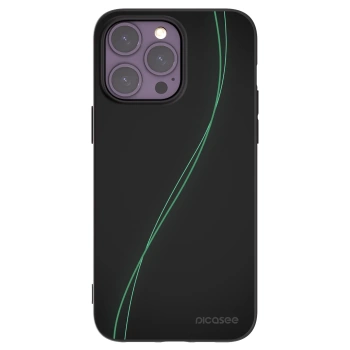Picasee fekete szilikon tok az alábbi mobiltelefonokra Apple iPhone 14 Pro Max - Be Different