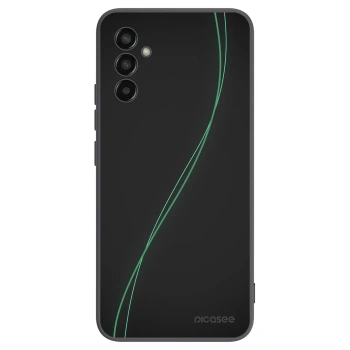 Picasee fekete szilikon tok az alábbi mobiltelefonokra Samsung Galaxy M13 M135F - Be Different