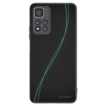 Picasee fekete szilikon tok az alábbi mobiltelefonokra Xiaomi Redmi Note 11 Pro+ 5G - Be Different