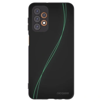 Picasee fekete szilikon tok az alábbi mobiltelefonokra Samsung Galaxy A23 A235F 4G - Be Different