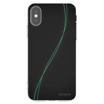 Picasee átlátszó szilikon tok az alábbi mobiltelefonokra Apple iPhone X/XS - Be Different