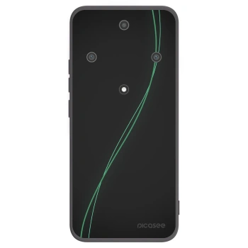 Picasee fekete szilikon tok az alábbi mobiltelefonokra Honor Magic5 Lite 5G - Be Different