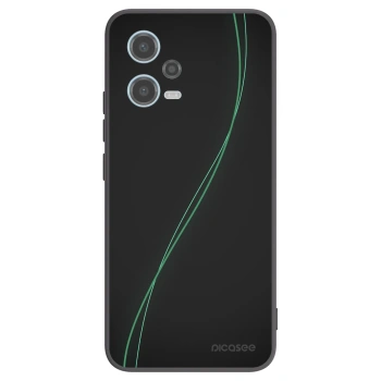 Picasee fekete szilikon tok az alábbi mobiltelefonokra Xiaomi Redmi Note 12 5G - Be Different