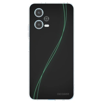 Picasee átlátszó szilikon tok az alábbi mobiltelefonokra Xiaomi Redmi Note 12 5G - Be Different