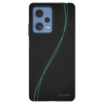 Picasee fekete szilikon tok az alábbi mobiltelefonokra Xiaomi Redmi Note 12 Pro 5G - Be Different