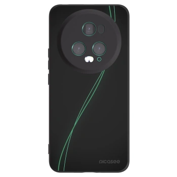 Picasee fekete szilikon tok az alábbi mobiltelefonokra Honor Magic5 Pro - Be Different