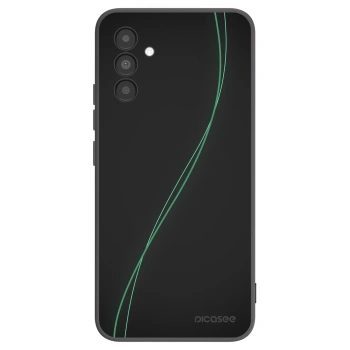 Picasee fekete szilikon tok az alábbi mobiltelefonokra Samsung Galaxy A04s A047F - Be Different