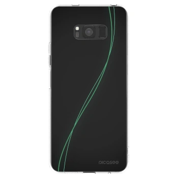 Picasee átlátszó szilikon tok az alábbi mobiltelefonokra Samsung Galaxy S8 G950F - Be Different