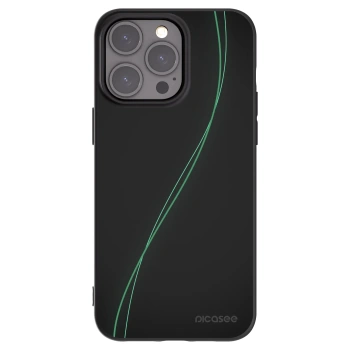 Picasee fekete szilikon tok az alábbi mobiltelefonokra Apple iPhone 15 Pro Max - Be Different