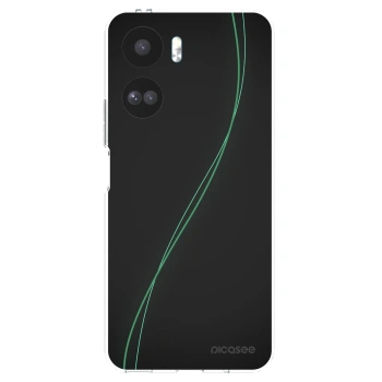 Picasee átlátszó szilikon tok az alábbi mobiltelefonokra Honor 90 Lite 5G - Be Different