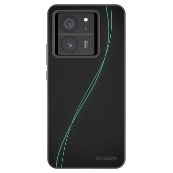 Picasee fekete szilikon tok az alábbi mobiltelefonokra Xiaomi 13T Pro - Be Different