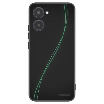 Picasee fekete szilikon tok az alábbi mobiltelefonokra Realme 10 4G - Be Different
