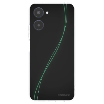 Picasee átlátszó szilikon tok az alábbi mobiltelefonokra Realme 10 4G - Be Different