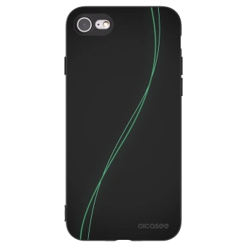 Picasee fekete szilikon tok az alábbi mobiltelefonokra Apple iPhone 7 - Be Different