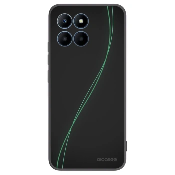 Picasee fekete szilikon tok az alábbi mobiltelefonokra Honor 70 Lite - Be Different