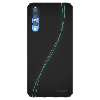 Picasee fekete szilikon tok az alábbi mobiltelefonokra Huawei P20 Pro - Be Different