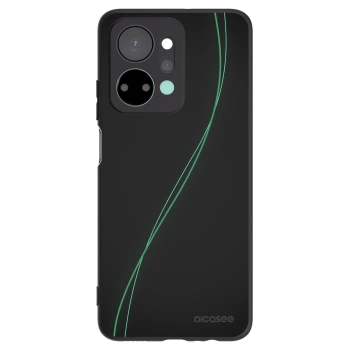 Picasee fekete szilikon tok az alábbi mobiltelefonokra Honor X7a - Be Different