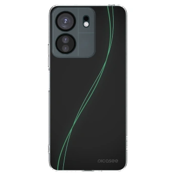Picasee átlátszó szilikon tok az alábbi mobiltelefonokra Xiaomi Redmi 13C 4G - Be Different
