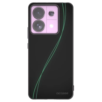 Picasee fekete szilikon tok az alábbi mobiltelefonokra Xiaomi Redmi Note 13 Pro 5G - Be Different
