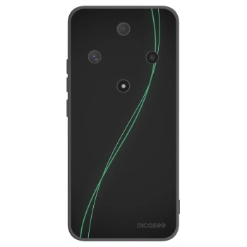 Picasee fekete szilikon tok az alábbi mobiltelefonokra Honor Magic6 Lite 5G - Be Different