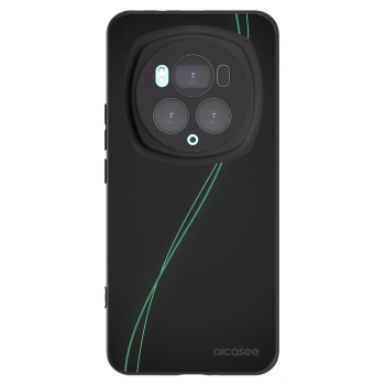 Picasee fekete szilikon tok az alábbi mobiltelefonokra Honor Magic6 Pro - Be Different
