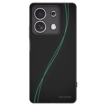 Picasee fekete szilikon tok az alábbi mobiltelefonokra Xiaomi Redmi Note 13 4G - Be Different