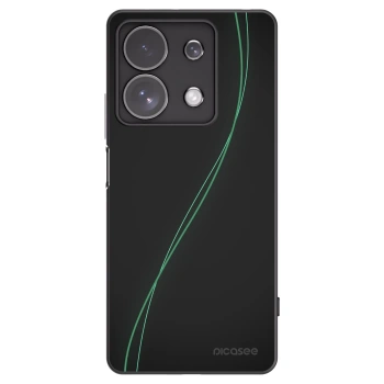 Picasee fekete szilikon tok az alábbi mobiltelefonokra Xiaomi Redmi Note 13 Pro 4G - Be Different