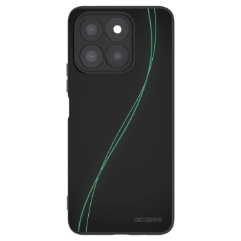 Picasee fekete szilikon tok az alábbi mobiltelefonokra Honor X8b - Be Different