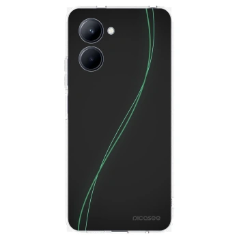 Picasee átlátszó szilikon tok az alábbi mobiltelefonokra Realme C33 (2023) - Be Different