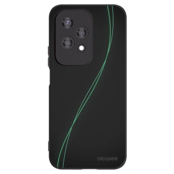 Picasee fekete szilikon tok az alábbi mobiltelefonokra Honor 200 Lite - Be Different