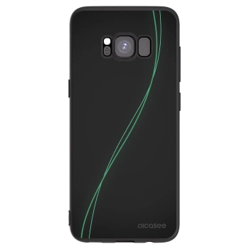 Picasee fekete szilikon tok az alábbi mobiltelefonokra Samsung Galaxy S8 G950F - Be Different