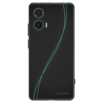 Picasee fekete szilikon tok az alábbi mobiltelefonokra Motorola Moto G35 5G - Be Different