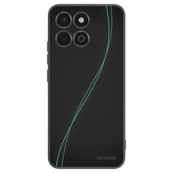 Picasee fekete szilikon tok az alábbi mobiltelefonokra Honor 200 Smart 5G - Be Different