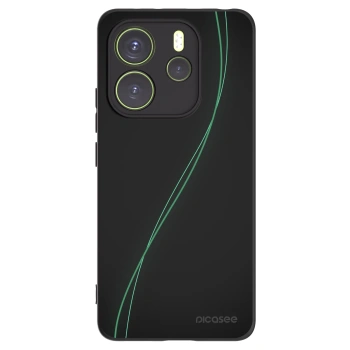 Picasee fekete szilikon tok az alábbi mobiltelefonokra Xiaomi Redmi Note 14 4G - Be Different