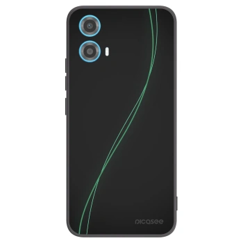 Picasee fekete szilikon tok az alábbi mobiltelefonokra Motorola Moto G34 5G - Be Different