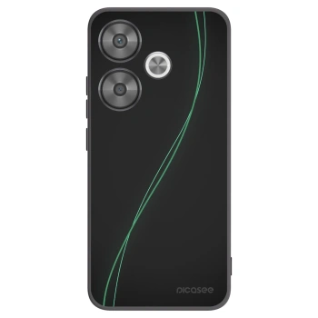 Picasee fekete szilikon tok az alábbi mobiltelefonokra Xiaomi Poco F6 - Be Different