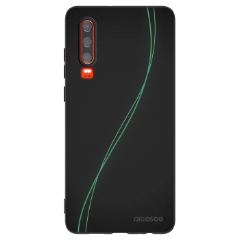 Picasee fekete szilikon tok az alábbi mobiltelefonokra Huawei P30 - Be Different