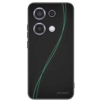 Picasee fekete szilikon tok az alábbi mobiltelefonokra Xiaomi Redmi Note 14S - Be Different
