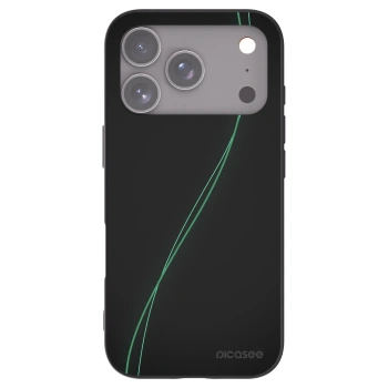 Picasee fekete szilikon tok az alábbi mobiltelefonokra Apple iPhone 17 Pro - Be Different