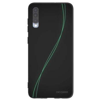 Picasee fekete szilikon tok az alábbi mobiltelefonokra Samsung Galaxy A70 A705F - Be Different