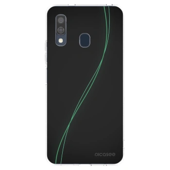 Picasee átlátszó szilikon tok az alábbi mobiltelefonokra Samsung Galaxy A40 A405F - Be Different
