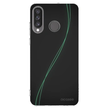 Picasee átlátszó szilikon tok az alábbi mobiltelefonokra Huawei P30 Lite - Be Different