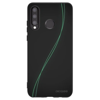 Picasee fekete szilikon tok az alábbi mobiltelefonokra Huawei P30 Lite - Be Different