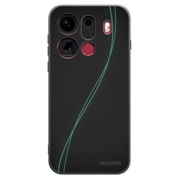 Picasee fekete szilikon tok az alábbi mobiltelefonokra OPPO Find X9 Pro - Be Different